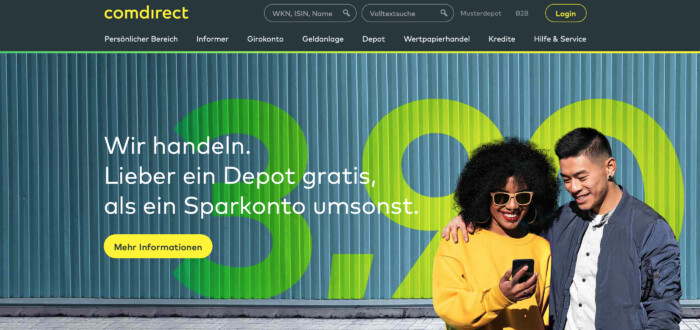 Comdirect Depotübertrag