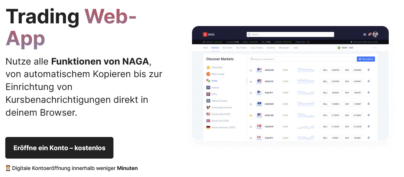 Handels-Web-App NAGA