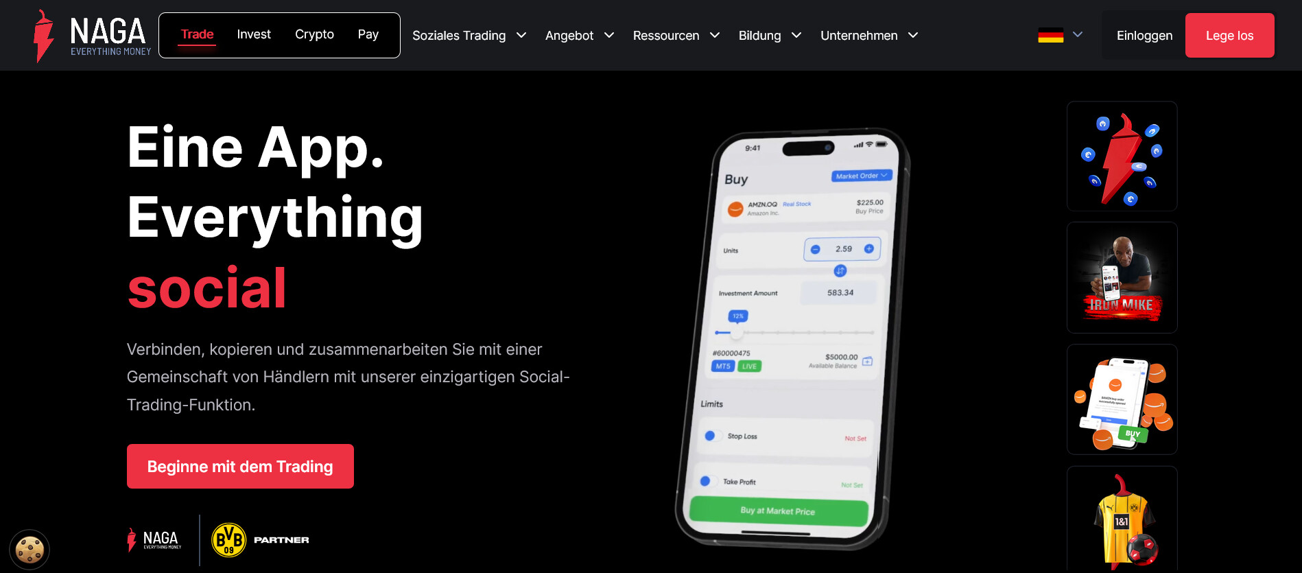 Naga homepage