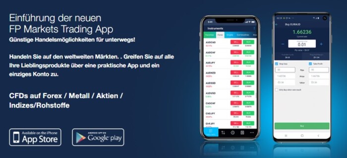 FP Markets Trading App