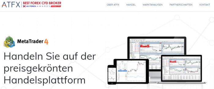  Handeln Sie bei ATFX mit dem MetaTrader  4