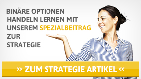 Binäre Optionen Strategie