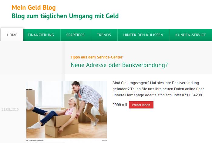 MeinGeld Blog von der CreditPlus Bank