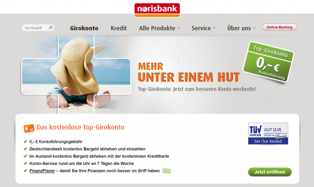 Girokonto Vergleich Das Girokonto der Norisbank im Überblick