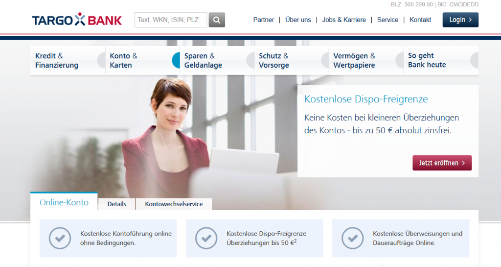 Girokonto Vergleich Die Targobank bringt eine Dispo-Freigrenze mit