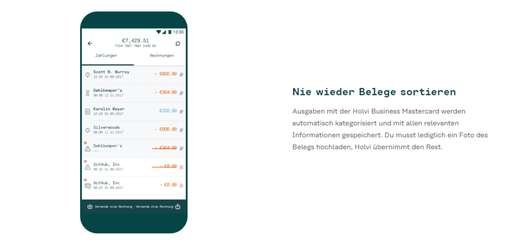 Holvi Banking App