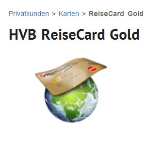HVB Hypovereinsbank Kreditkarte Erfahrungen