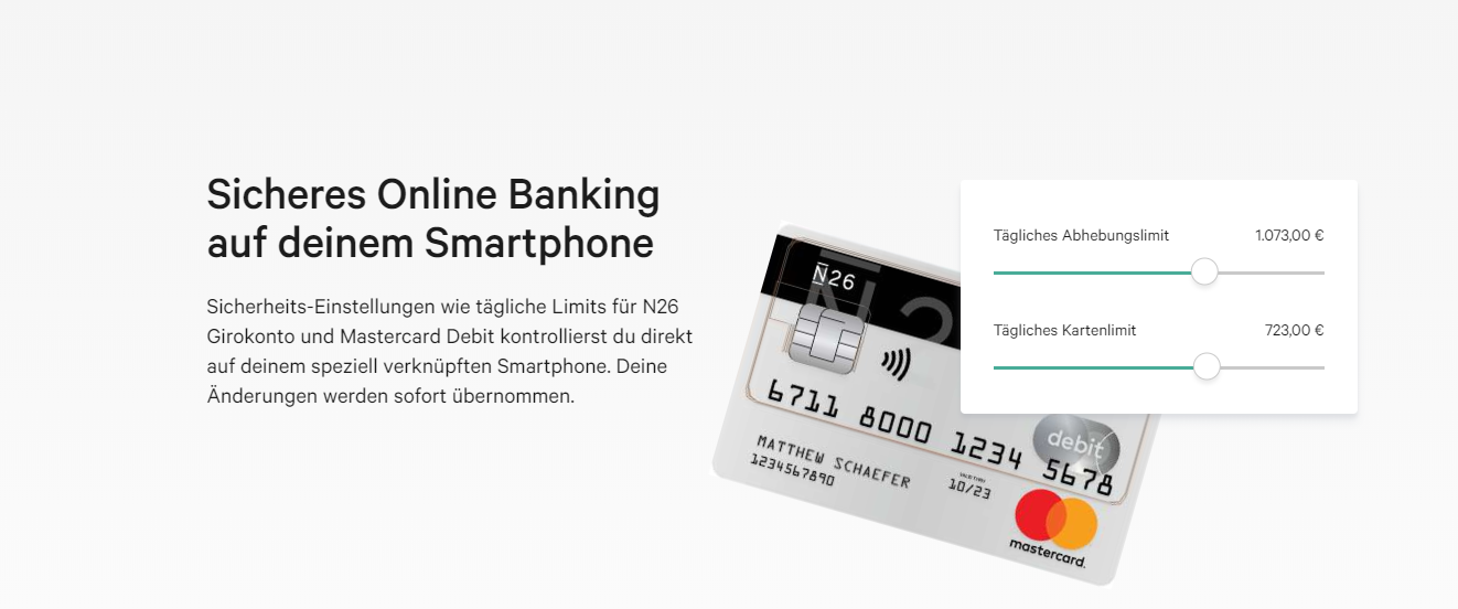 Starten Sie sicheres Online Banking mit N26