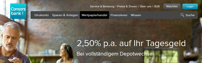 Consorsbank Depotwechsel