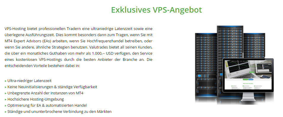 ValuTrades Test Das VPS Modell von ValuTrades