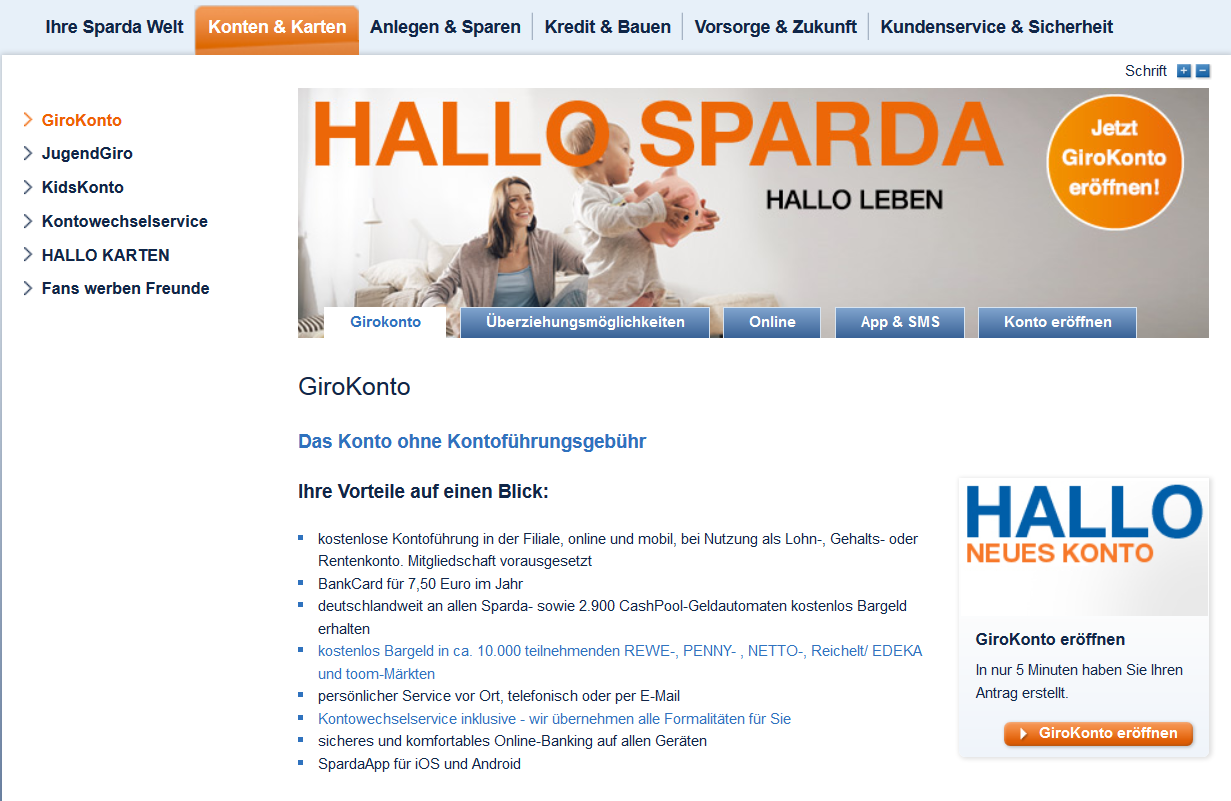 Sparda-Bank Berlin Girokonto Erfahrungen im Test » Testbericht