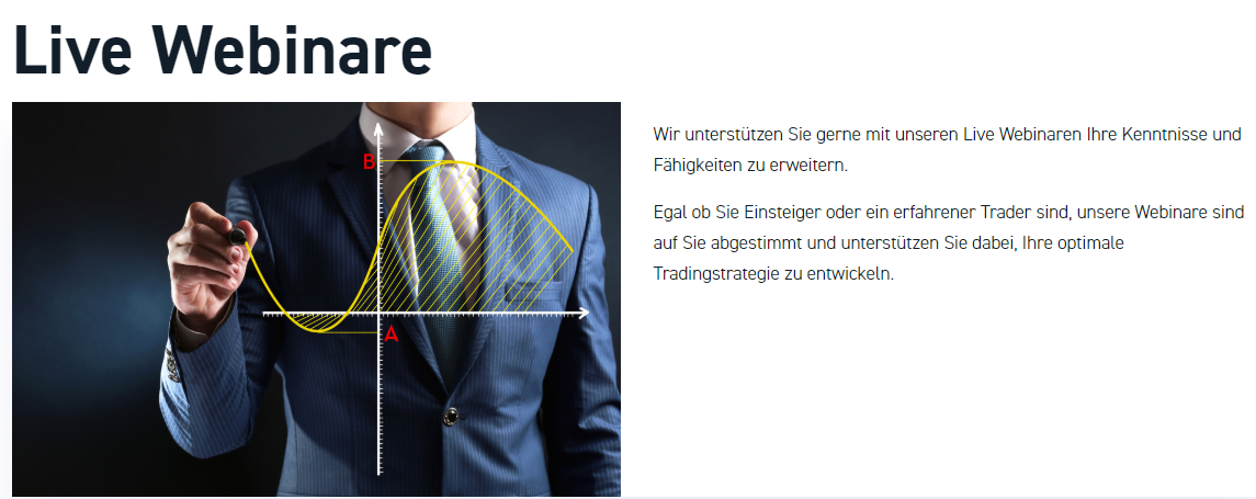 XTB bietet regelmäßig hilfreiche Webinare an