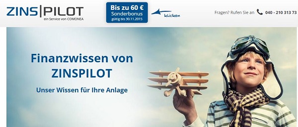 Wissen im Überblick bei Zinspilot