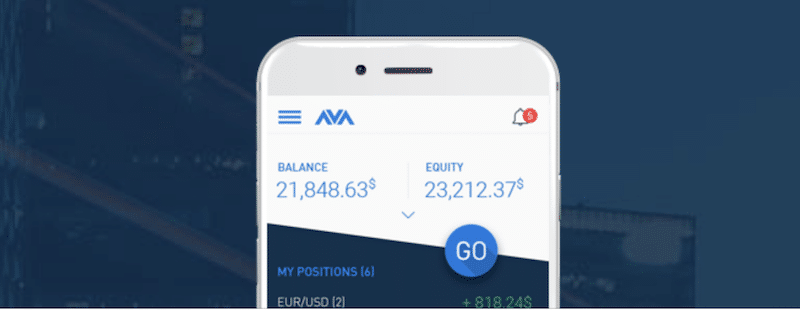Mobiler Handel via App bei AvaTrade