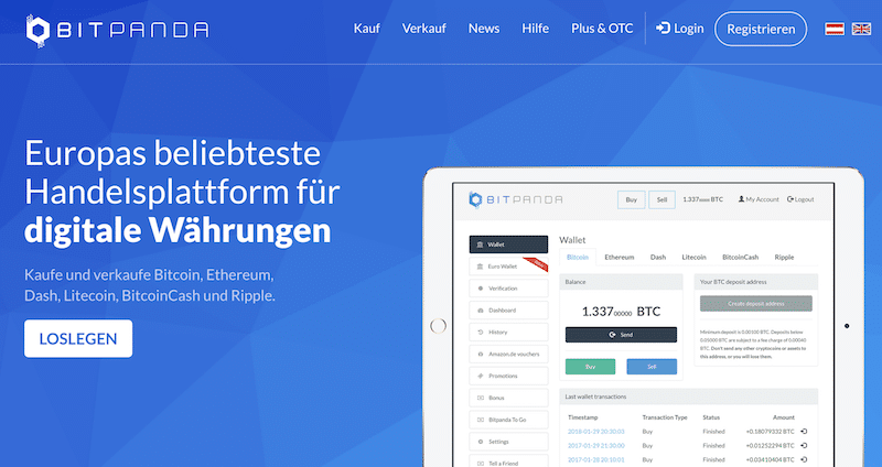BitPanda Erfahrungen von Depotvergleich.com