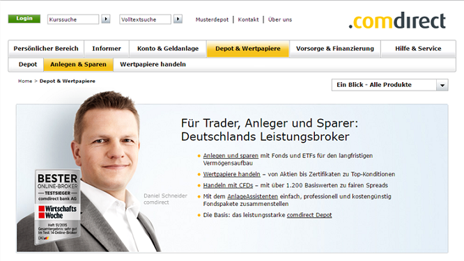 Comdirect Angebot