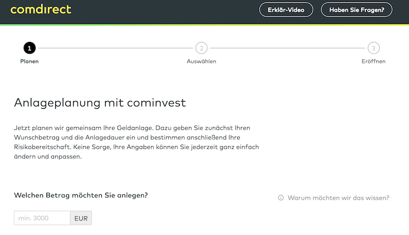 cominvest Geld anlegen