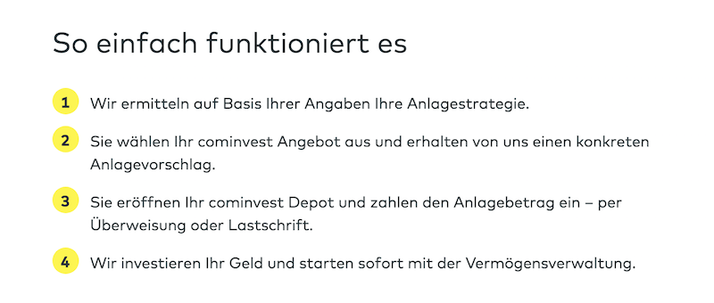 cominvest Geldanlage