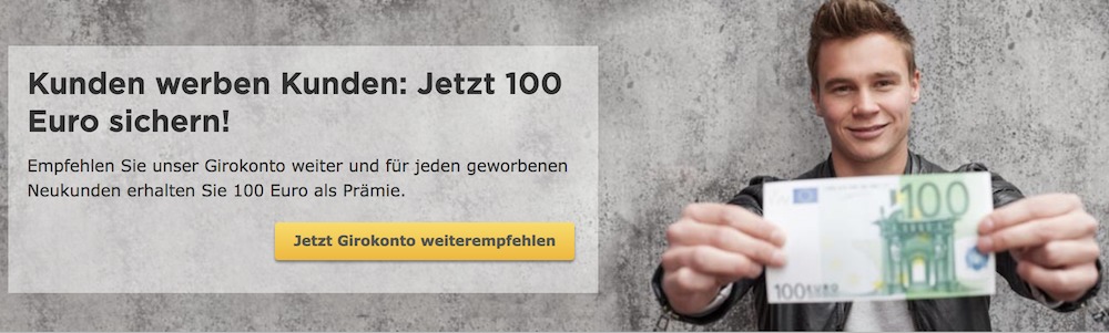 Commerzbank Kundenwerbung