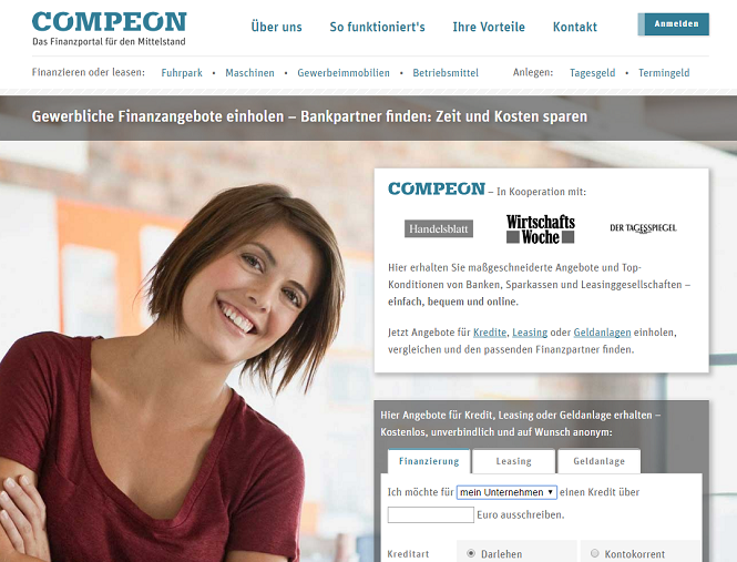 Compeon Webseite