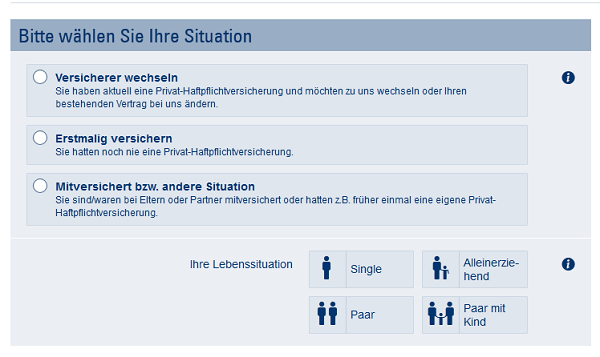 Beitragsberechnung in wenigen Schritten