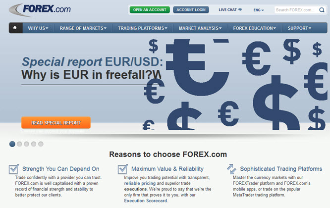 Diese Gründe sprechen für Forex.com