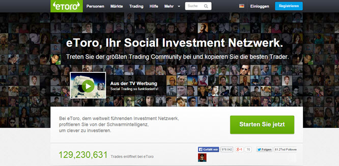 eToro: Trading Community