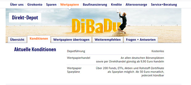Diba Direkt Depot Diba Direkt Depot