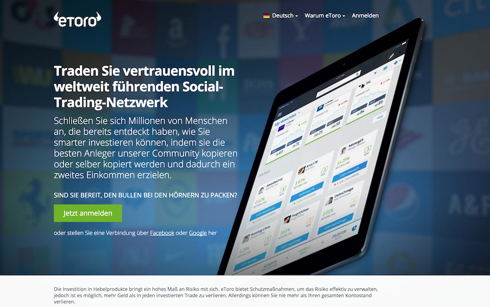 eToro Social Trading