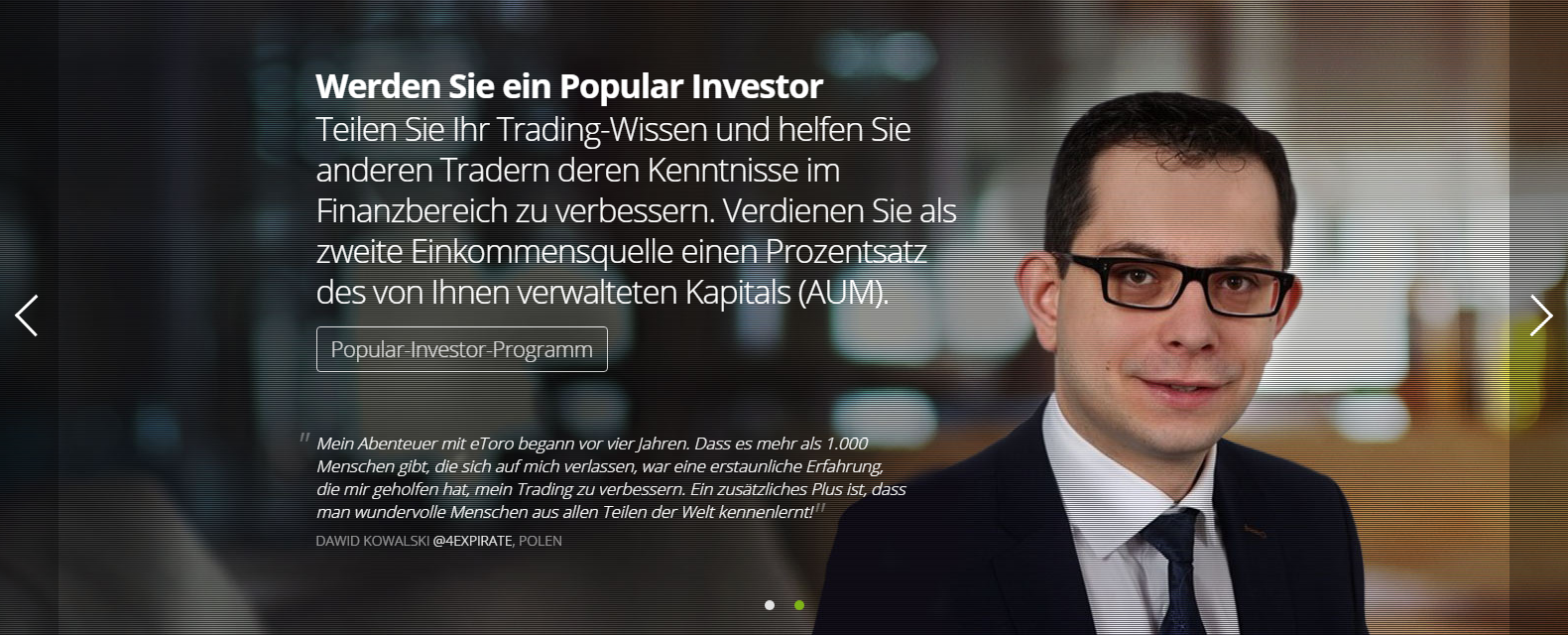 eToro Social Trading Erfahrungen