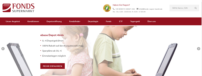 FondsSuperMarkt eBase Depot 4kids.