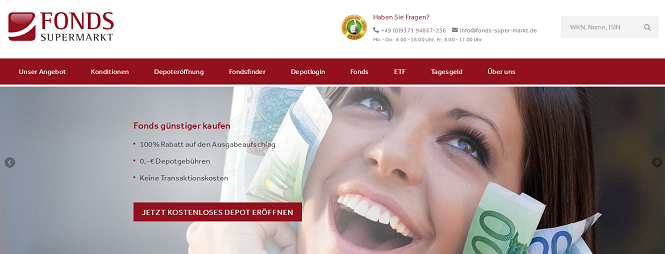 FondsSuperMarkt Konditionen