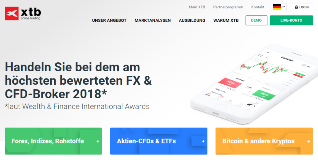 Rohstoffe erklärt XTB CFD Testsieger