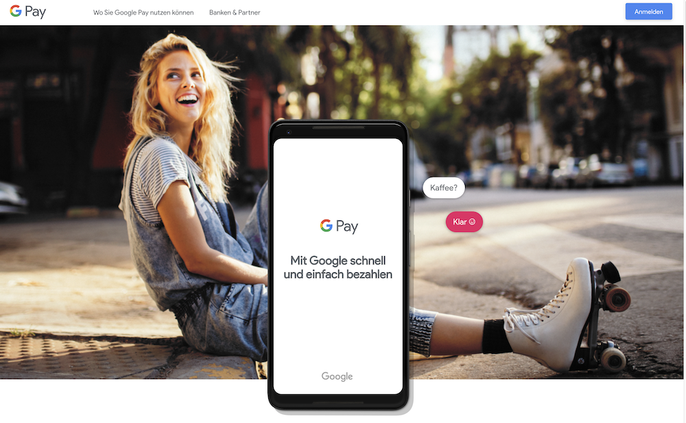 Google Pay mobile Zahlungsdienst