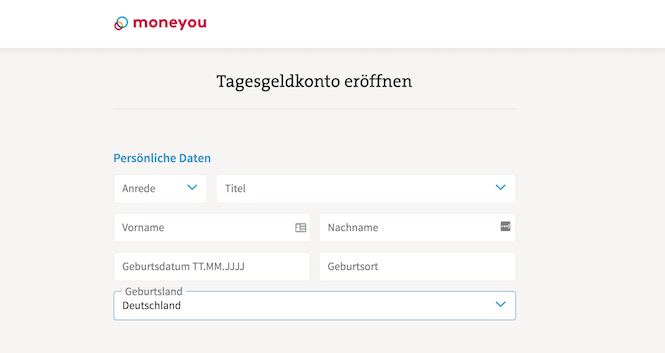 moneyou Tagesgeldkonto