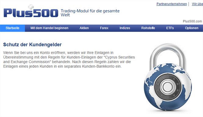 Plus500 Regulierung