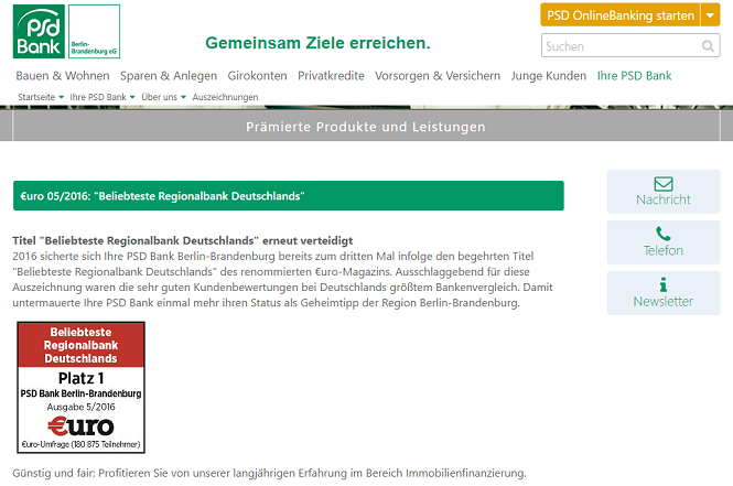 Psd Bank Berlin Brandenburg Erfahrungen 2021 Zum Test Depotvergleich