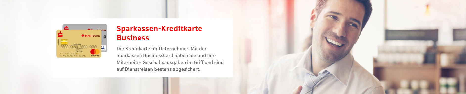 Die Business Sparkassen-Kreditkarte