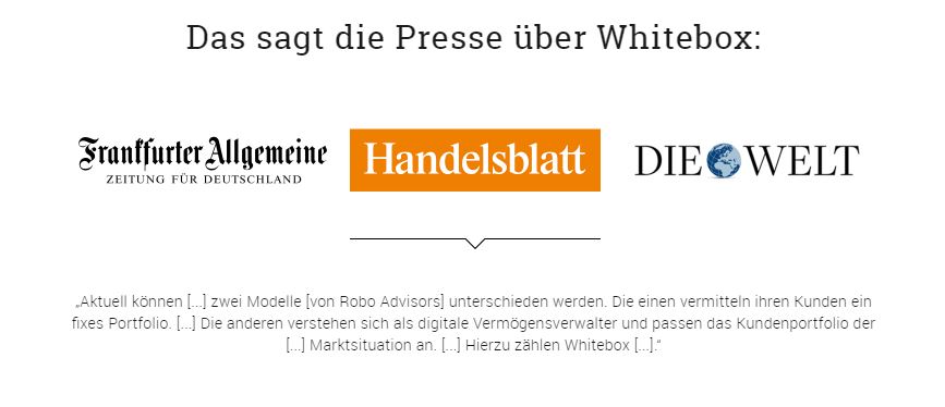 Whitebox Bewertung