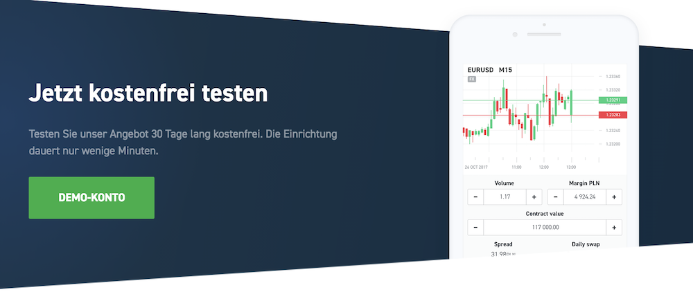 Das kostenlose Demokonto von XTB bietet einen Einblick in die Welt des Tradings