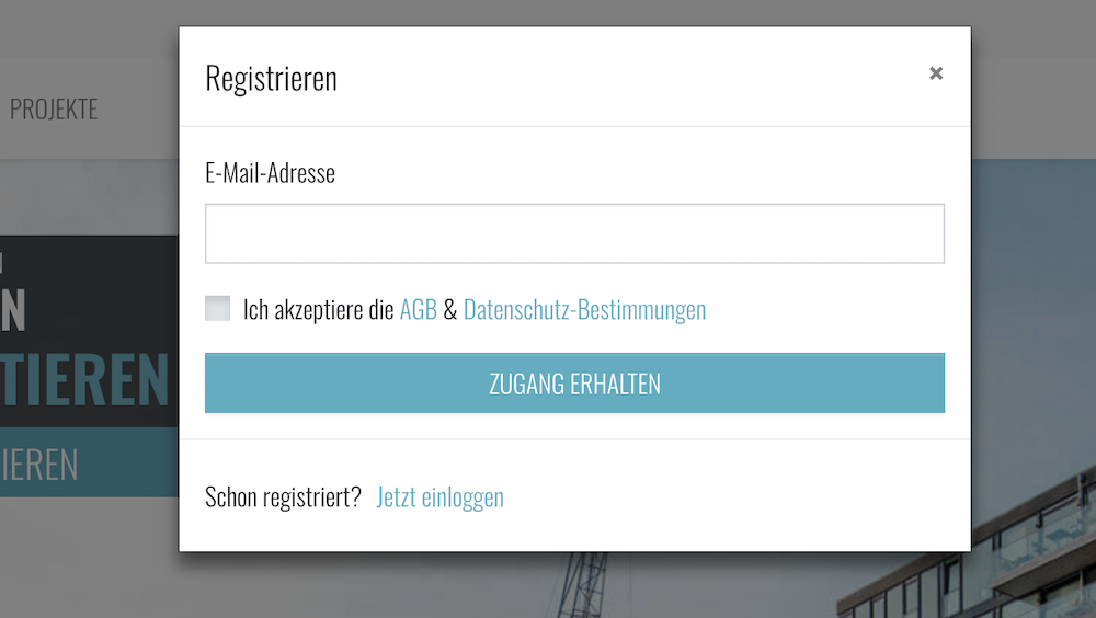 Zinsland Kontoeröffnung